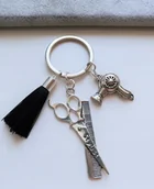 Breloki - Brelok Fryzjerski Fryzjer Nożyczki Pasja Gadżet - miniaturka - grafika 1