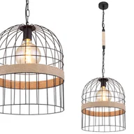 Lampy sufitowe - Globo Lighting Lampa wisząca HALIA 15677H1 Globo 15677H1 - miniaturka - grafika 1