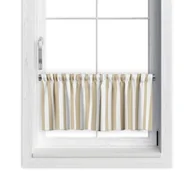 Firany - Zazdrostka SUMMER wzór SM20 | pasy beżowe 60 x 90 cm - miniaturka - grafika 1