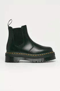 Botki damskie - Dr. Martens Sztyblety skórzane 2976 Quad - grafika 1