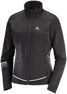 Kurtki i kamizelki sportowe damskie - Salomon Kurtka Salomon Lightning Lightshell Black 403015 - miniaturka - grafika 1