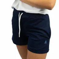 Spodenki damskie - Szorty spodenki dresowe damskie Captain Mike M - granatowe - miniaturka - grafika 1