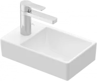 Umywalki - VILLEROY - BOCH 43003R01 Avento Umywalka mała 360 x 220 x 110 mm, Weiss Alpin, bez przelewu, Nieszlifowany - miniaturka - grafika 1