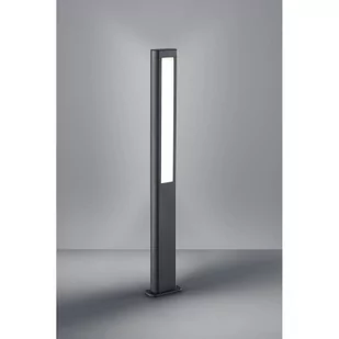 Trio Leuchten Nowoczesna lampa zewnętrzna ciemnoszara 100cm zawiera LED - Polo - Lampy ogrodowe - miniaturka - grafika 1