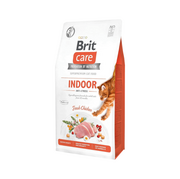 Sucha karma dla kotów - BRIT Care Cat  Grain-Free Indoor Anti-Stress 400g + niespodzianka dla kota GRATIS! - miniaturka - grafika 1