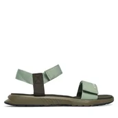 Sandały męskie - Sandały adidas Terrex Hydroterra Light JR8403 Zielony - miniaturka - grafika 1