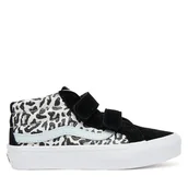 Buty dla chłopców - Sneakersy Vans Sk8-Mid Reissue V VN000CZ7O331 Niebieski - miniaturka - grafika 1