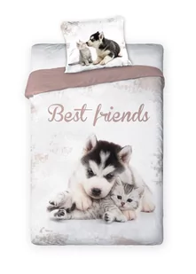 Faro Pościel dziecięca 160x200 Best friend 002 - Pościel dla dzieci - miniaturka - grafika 2