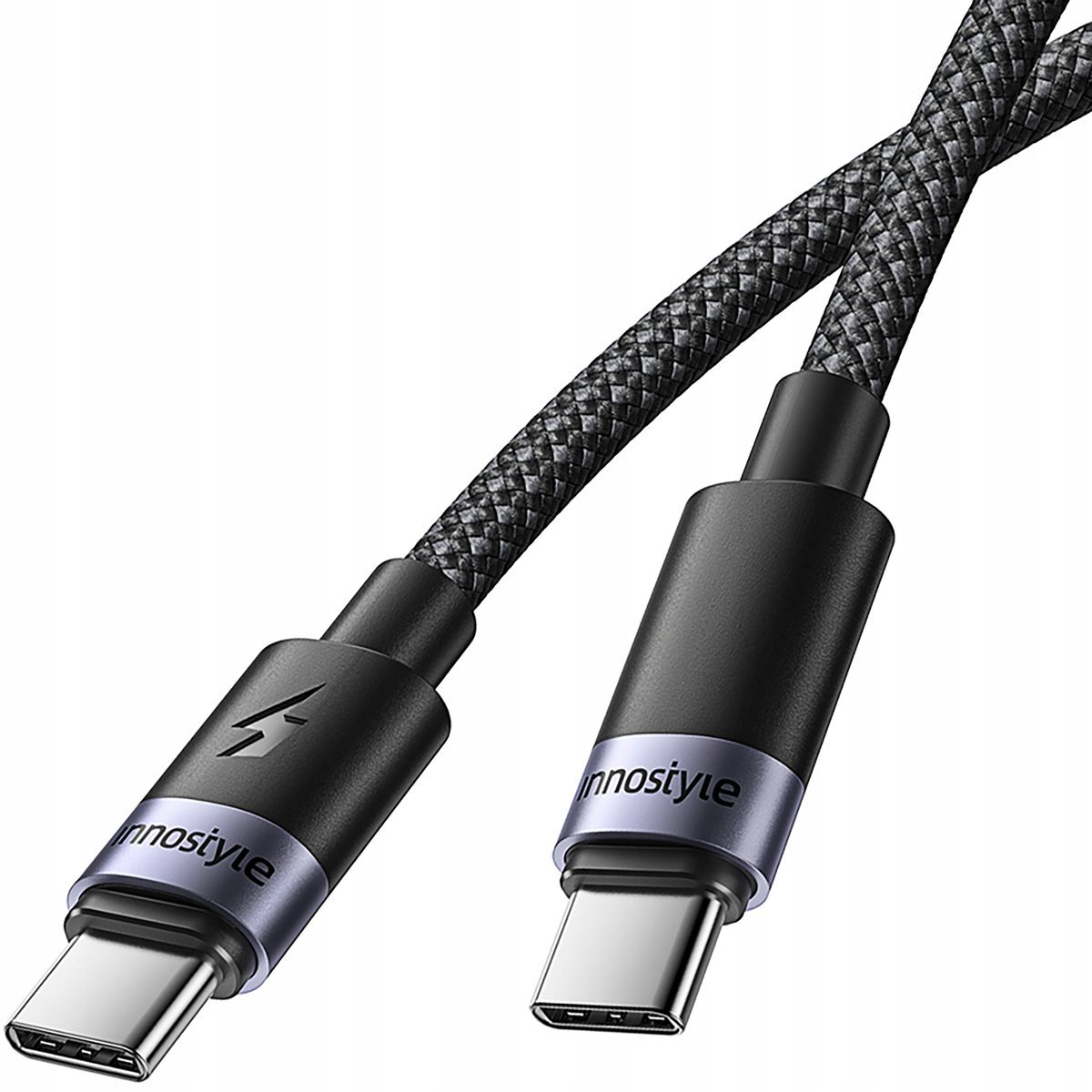 INNOSTYLE KABEL USB-C SZYBKIE ŁADOWANIE DO SAMSUNG APPLE USB TYP C 60W 1M