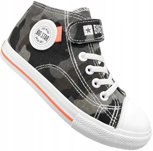 Trampki dziecięce Big Star MORO FF374125 R28 - Buty dla dziewczynek - miniaturka - grafika 1