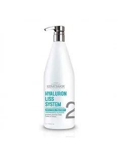 Placenta Life Keratimask Hyaluron Liss Smoothing Treatment, serum głęboko wygładzające włosy, 1000ml - Szampony do włosów - miniaturka - grafika 1
