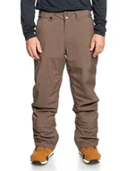 Spodnie narciarskie - Quiksilver Snow Pants Estate PT męskie brązowe XS - miniaturka - grafika 1