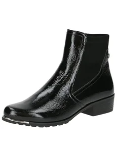 CAPRICE Damskie botki na obcasie 9-25307-43, Black Naplak, 37 EU - Botki damskie - miniaturka - grafika 1