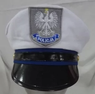 KRASZEK Czapka Policjanta KRASZEK rozm L EKH-22522 - Gadżety dla niej i dla niego - miniaturka - grafika 1