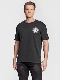 Koszulki męskie - Replay T-Shirt M6488.000.22658LM Czarny Relaxed Fit - grafika 1