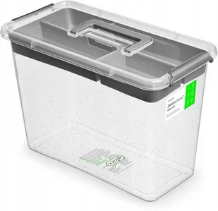 Pudło pojemnik plastikowy organizer na żywność 13l - Pojemniki kuchenne - miniaturka - grafika 1
