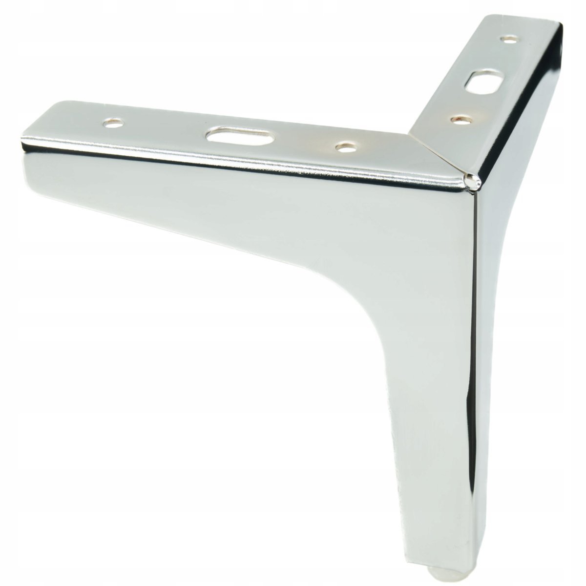 Noga meblowa Kotwica srebrny chrom 13 cm nóżka do łóżka, sofy komody