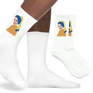 Skarpetki męskie - SKARPETY Skarpetki z WŁASNYM ZDJĘCIEM Twoja TWARZ KREATOR ONLINE 39-45 - miniaturka - grafika 1