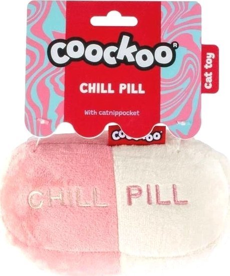 Coockoo Poduszka Zabawka Dla Kota Z Kocimiętką Tabletka