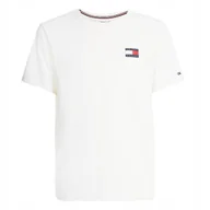 Koszulki męskie - TOMMY HILFIGER MĘSKI T-SHIRT BAWEŁNIANY BIAŁA KOSZULKA PREMIUM LOGO R.XXL - miniaturka - grafika 1