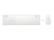 Zestawy myszka + klawiatura - HP 650 biały - miniaturka - grafika 1
