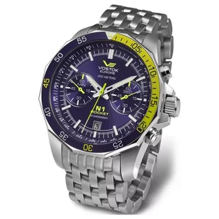 Zegarek Vostok Europe Rocket N-1 Chrono 6S21-2255253B - Zegarki męskie - miniaturka - grafika 2