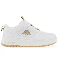 Trampki damskie - Buty Kappa Fogo 243324-1014 - białe - miniaturka - grafika 1