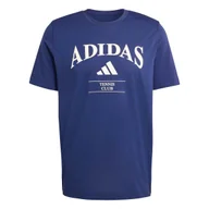 Koszulki sportowe męskie - Koszulka męska adidas Adidas Heritage Graphic T.Shirt Dark Blue M - miniaturka - grafika 1