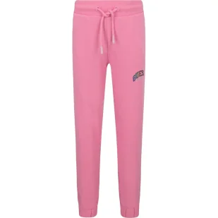 Guess Spodnie dresowe | Regular Fit - Spodnie sportowe damskie - miniaturka - grafika 1