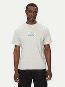 Koszulki męskie - Quiksilver T-Shirt EQYZT08016 Szary Relaxed Fit - miniaturka - grafika 1