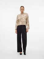 Swetry damskie - Vero Moda Sweter "New" w kolorze beżowym - miniaturka - grafika 1