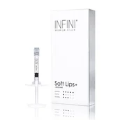 Pozostałe kosmetyki do pielęgnacji twarzy - INFINI Premium Filler Soft Lips + Lidocaine 1x1ml - miniaturka - grafika 1