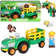 Samochody i pojazdy dla dzieci - TRAKTOR Z FARMEREM - miniaturka - grafika 1