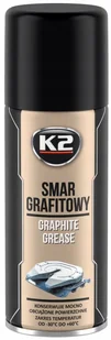 K2 Graphite Grease Smar Grafitowy Konserwuje 400ML - Chemia warsztatowa - miniaturka - grafika 1