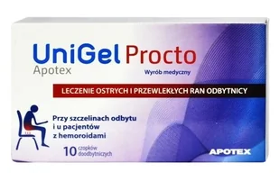 Apotex Unigel Procto 10 szt. - Serce i układ krążenia - miniaturka - grafika 1