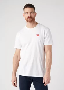 Męska koszulka t-shirt Wrangler SIGN OFF TEE W70MEE989 XL - Koszulki męskie - miniaturka - grafika 1