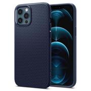 Etui i futerały do telefonów - Spigen Liquid Air do iPhone 12 Pro Max navy blue 8_2262025 - miniaturka - grafika 1