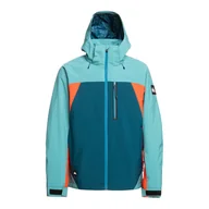 Kurtki narciarskie - Męska Kurtka ocieplana QUIKSILVER MISSION PLUS JK EQYTJ03414-BSM0 – Niebieski - miniaturka - grafika 1
