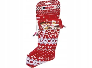 Ferrero Skarpeta świąteczna ze słodyczami Nutella 209 g z DE - Słodkie kremy i masła Ferrero Skarpeta świąteczna ze słodyczami Nutella 209 g z DE - Słodkie kremy i masła - miniaturka - grafika 1