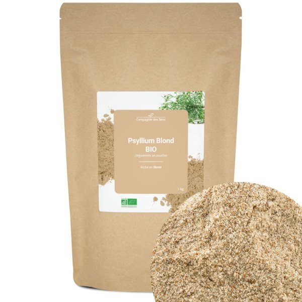 Psyllium blond babka płesznik w proszku BIO 1 kg / Compagnie des Sens