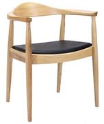 Krzesła - Krzesło KENNEDY naturalny - drewno jesion, ekoskóra DC-604.NATURAL - miniaturka - grafika 1