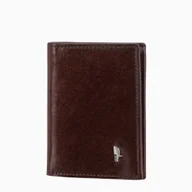 Portfele - Portfel Męski Skórzany Brązowy PUCCINI Z Zamknięciem Na Magnes CR1810-2 - miniaturka - grafika 1
