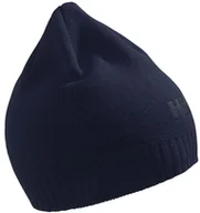 Czapki damskie - Damska Czapka zimowa HELLY HANSEN BRAND BEANIE 57502_597 – Granatowy - miniaturka - grafika 1