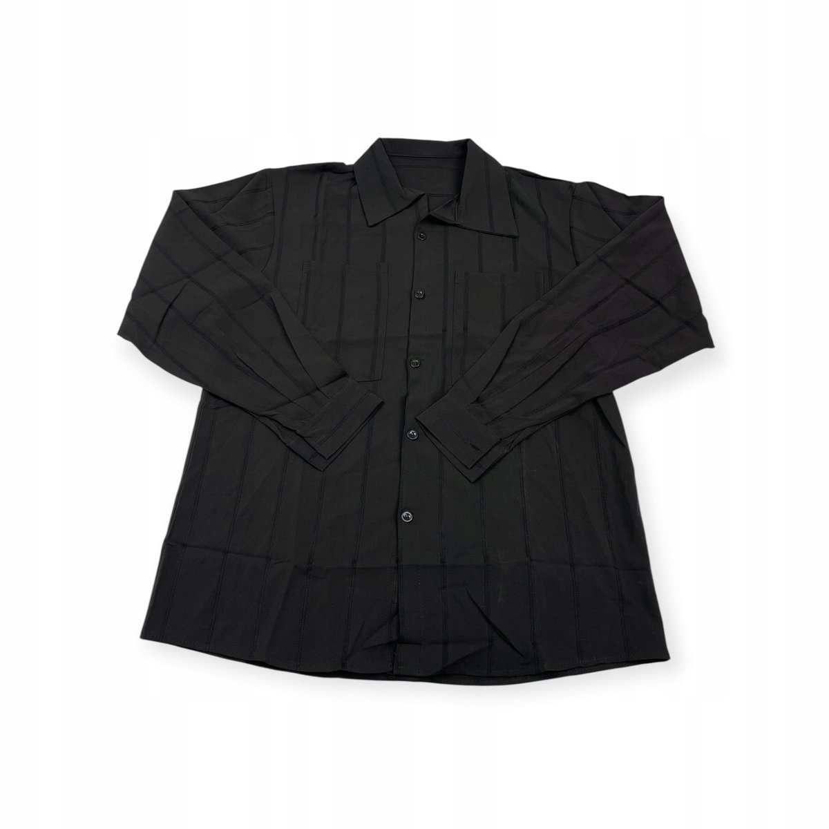 Damska koszula czarna Old Money - elegancka, rozmiar S