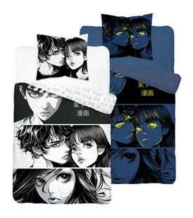 Pościel bawełniana świecąca w ciemności 160x200 manga - Pościel dla dzieci - miniaturka - grafika 1