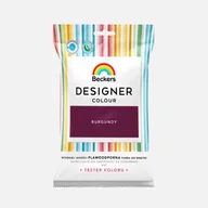 Farby wewnętrzne - Beckers Farba lateksowa Designer Colour TESTER Burgundy 0,05 l - miniaturka - grafika 1