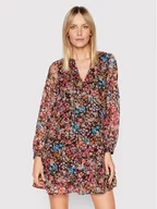 Sukienki - Vero Moda Sukienka codzienna Siga 10265952 Kolorowy Regular Fit - miniaturka - grafika 1