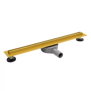 Balneo SLIM & LOW ProLine Gold 70 cm - Odpływ liniowy prysznicowy (wąski) B1-A0401030201-2 - Odpływy liniowe - miniaturka - grafika 1