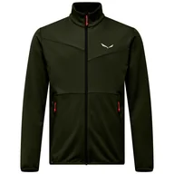 Bluzy sportowe męskie - Męska bluza Salewa Puez Cammino Pl Jkt M Rozmiar: M / Kolor: ciemnozielony - miniaturka - grafika 1