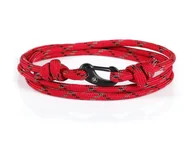 Bransolety męskie - Bransoletka męska paracord z karabińczykiem Argento - miniaturka - grafika 1